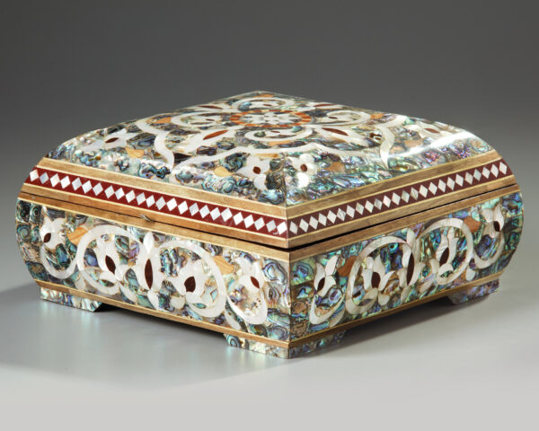 Mother of Pearl Jewelry Box