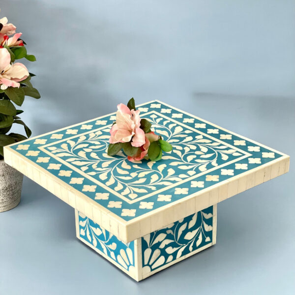 Bone Inlay Cake Stand - Image 3