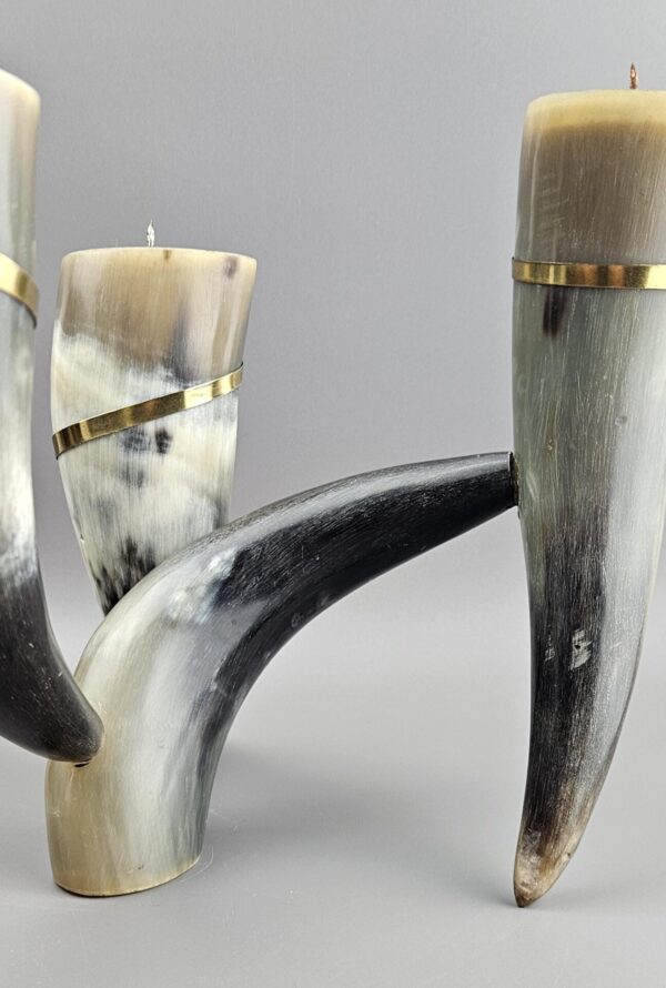 Horn Candle Holder Stand - Image 2