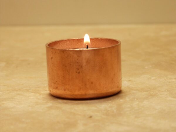 Copper Tealight Holder - Image 4